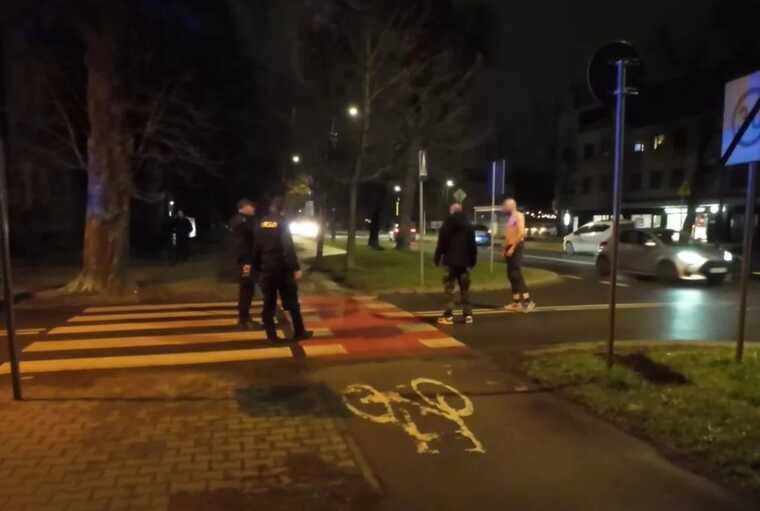 Ролик с пьяным хулиганом: видео о странной реакции полиции Варшавы стало вирусным