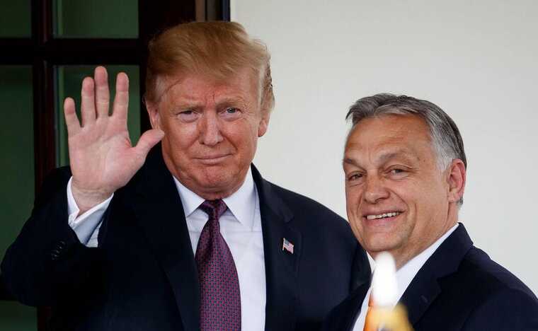 Трамп обсудил с Орбаном блокировку переговоров Украины о вступлении в ЕС